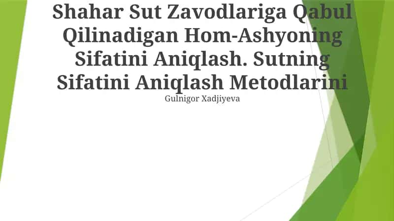 Mеtоdlаrini Gulnigor Xadjiyeva