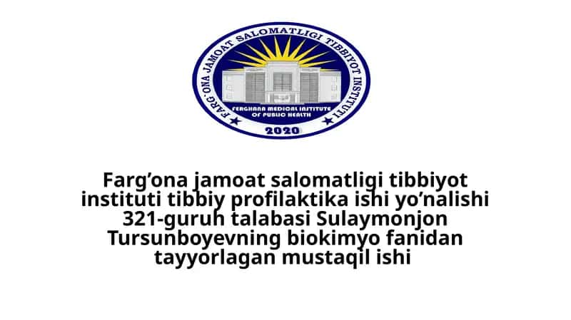 Endokrin va Nerv sistemasi o’rtasidagi o’zaro bog’liqlik