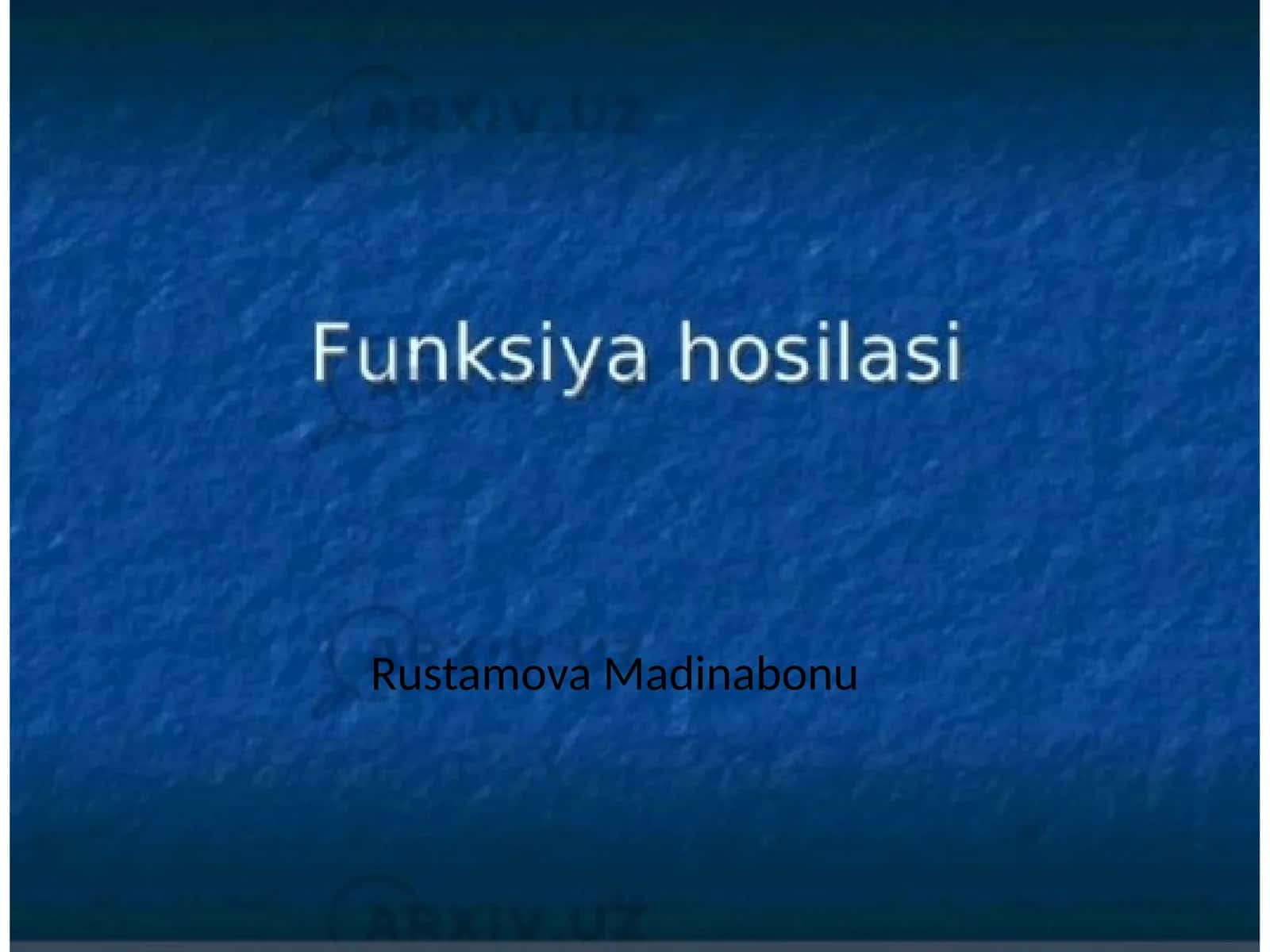 Mavzu: Ta'limshunoslik fanidan elektron darslik