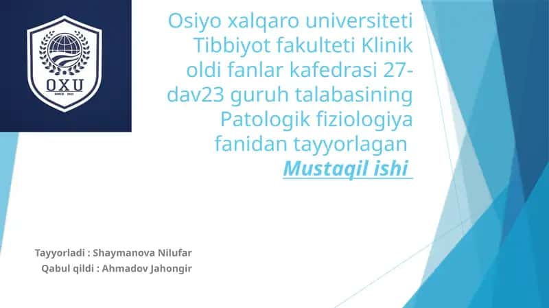 Oziqaviy mahsulotlardan allergiya