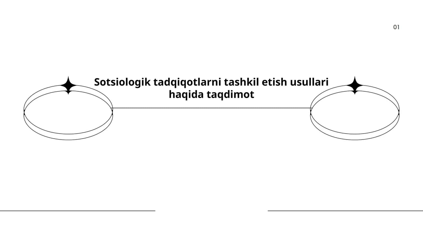 Sotsiologik tadqiqotlarni tashkil etish usullari haqida taqdimot