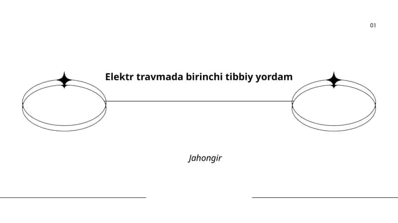 Elektr travmada birinchi tibbiy yordam Jahongir