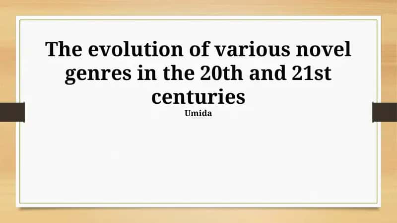 The Rise of Science Fiction and Fantasy