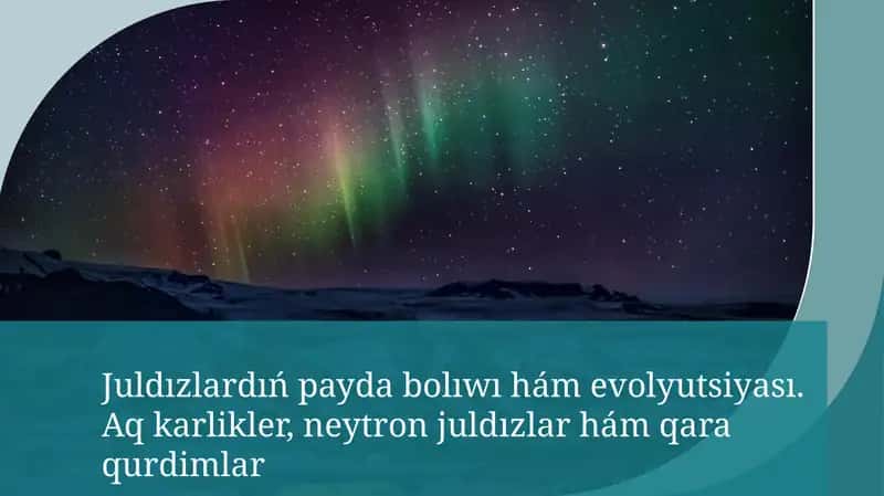 Juldız evolutsiyasi