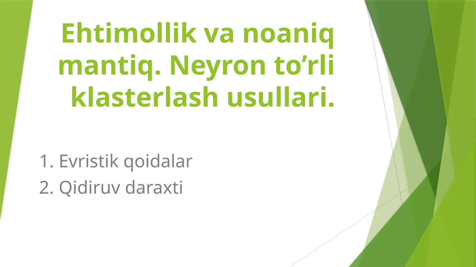 Ehtimollik va Noaniqlik