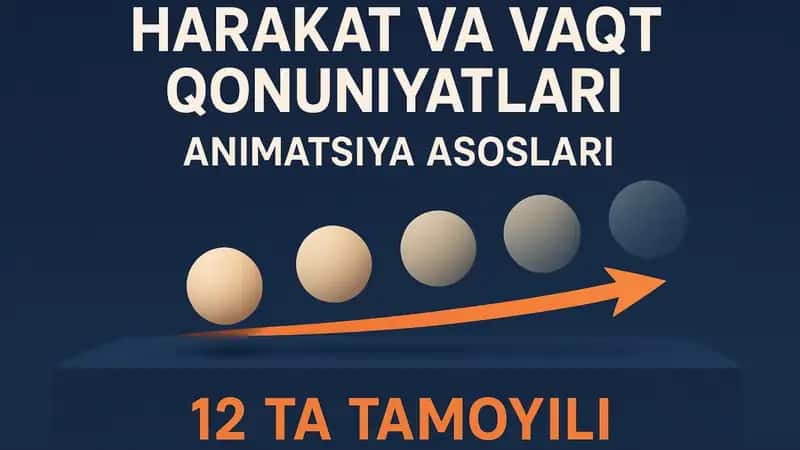 Harakat va vaqt qonuniyatlar animatsiya tamoyillari