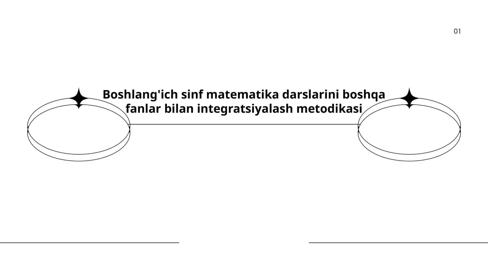 Boshlang'ich sinf matematika darslarini boshqa fanlar bilan integratsiyalash metodikasi