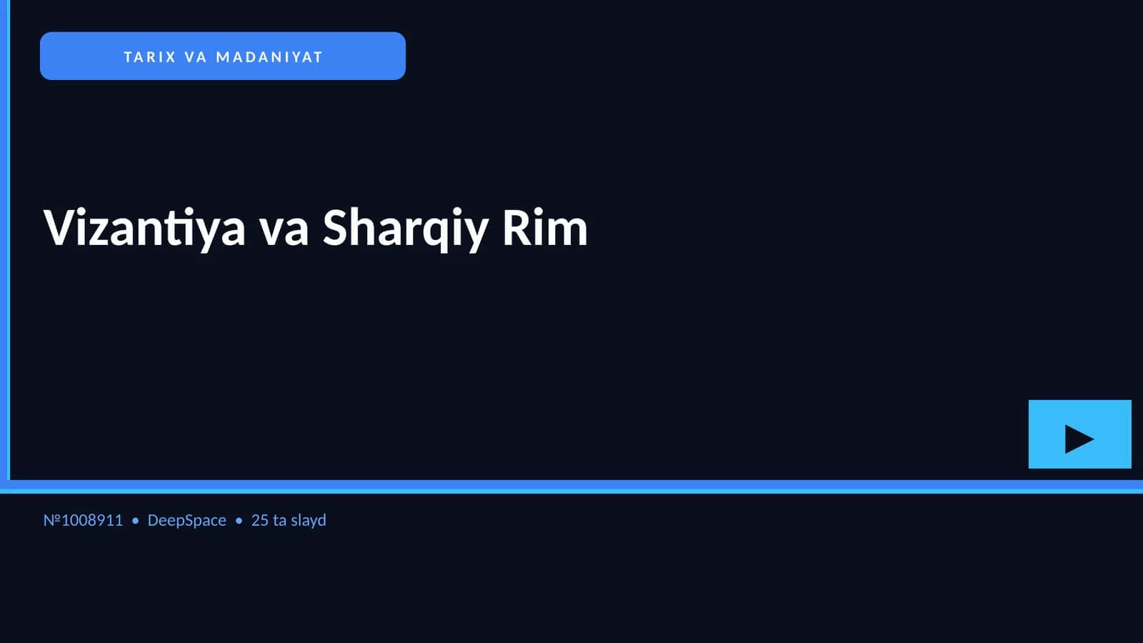 Vizantiya va Sharqiy Rim