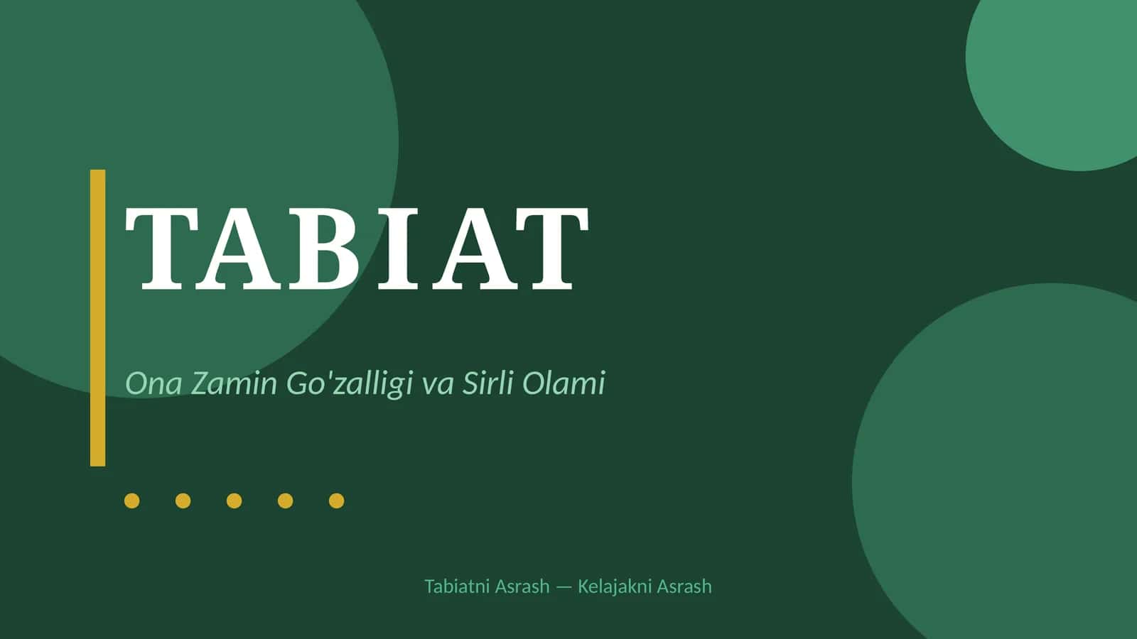 Tabiat