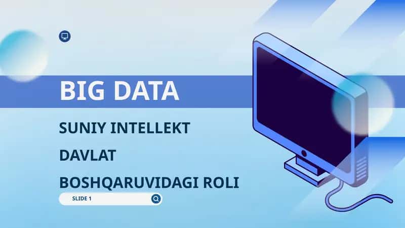 SUNIY INTELLEKT DAVLAT BOSHQARUVIDAGI ROLI