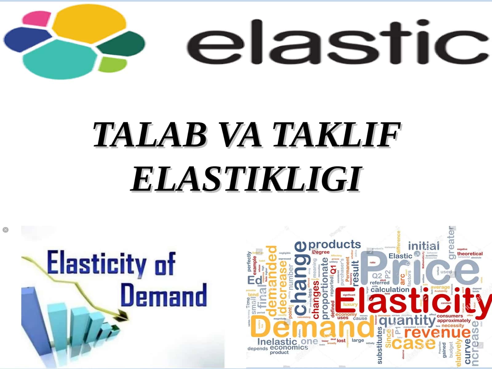 Talab va Taklif Elastikligi