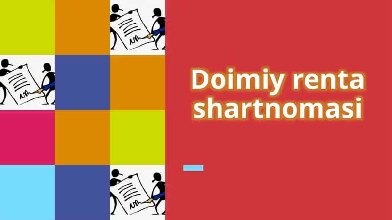Doimiy renta shartnomasi