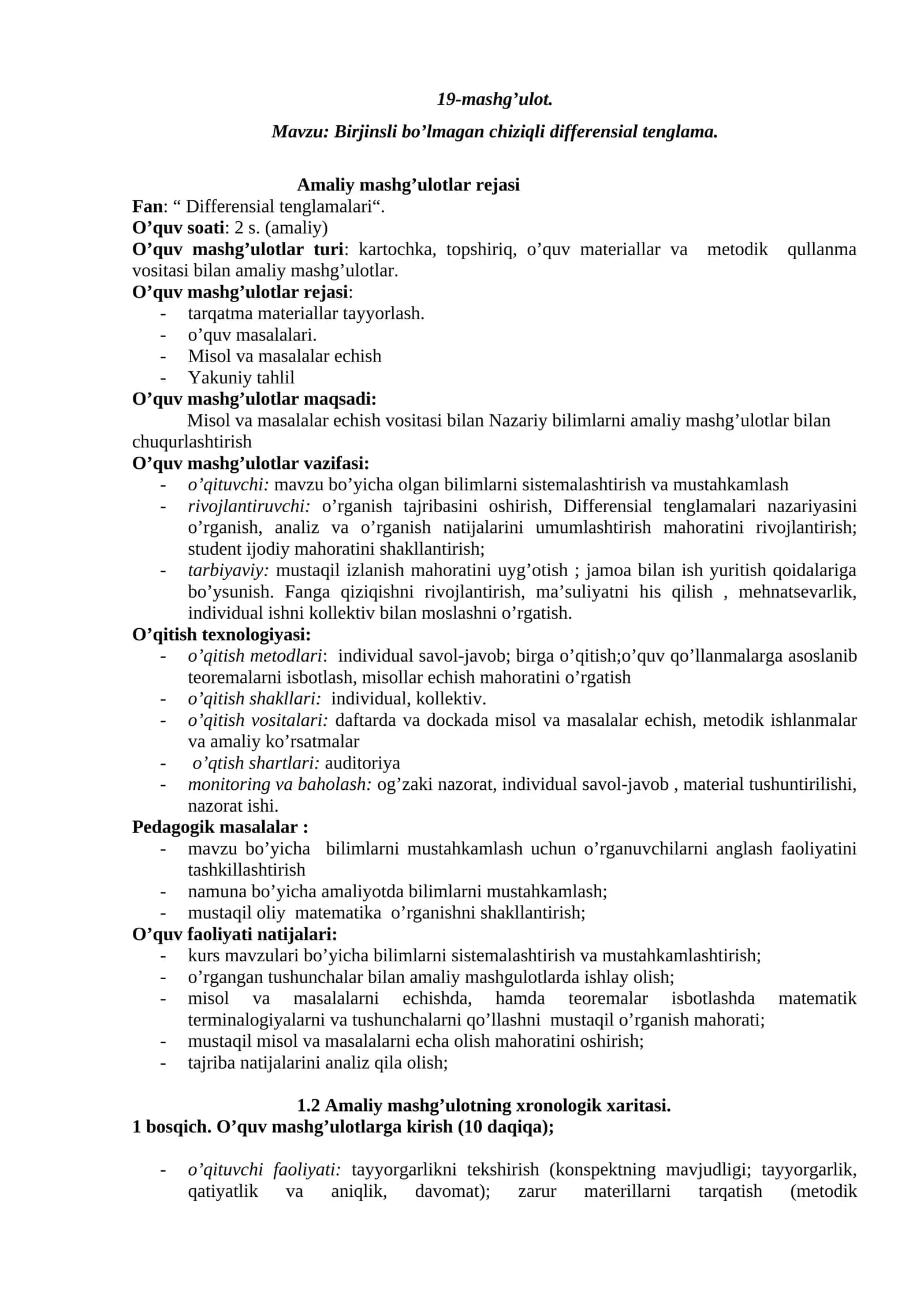 Differensial tenglamalari