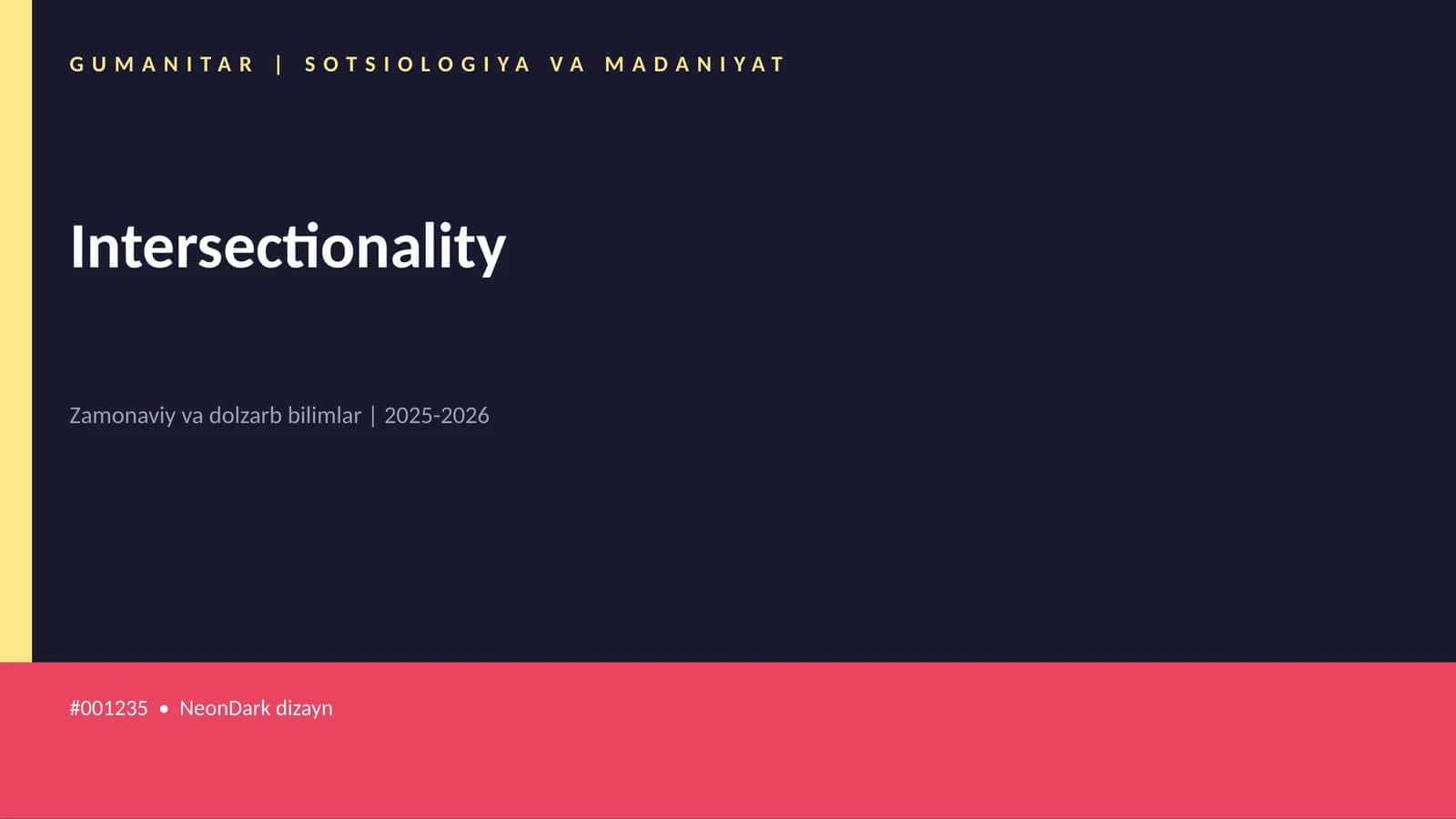Intersectionality