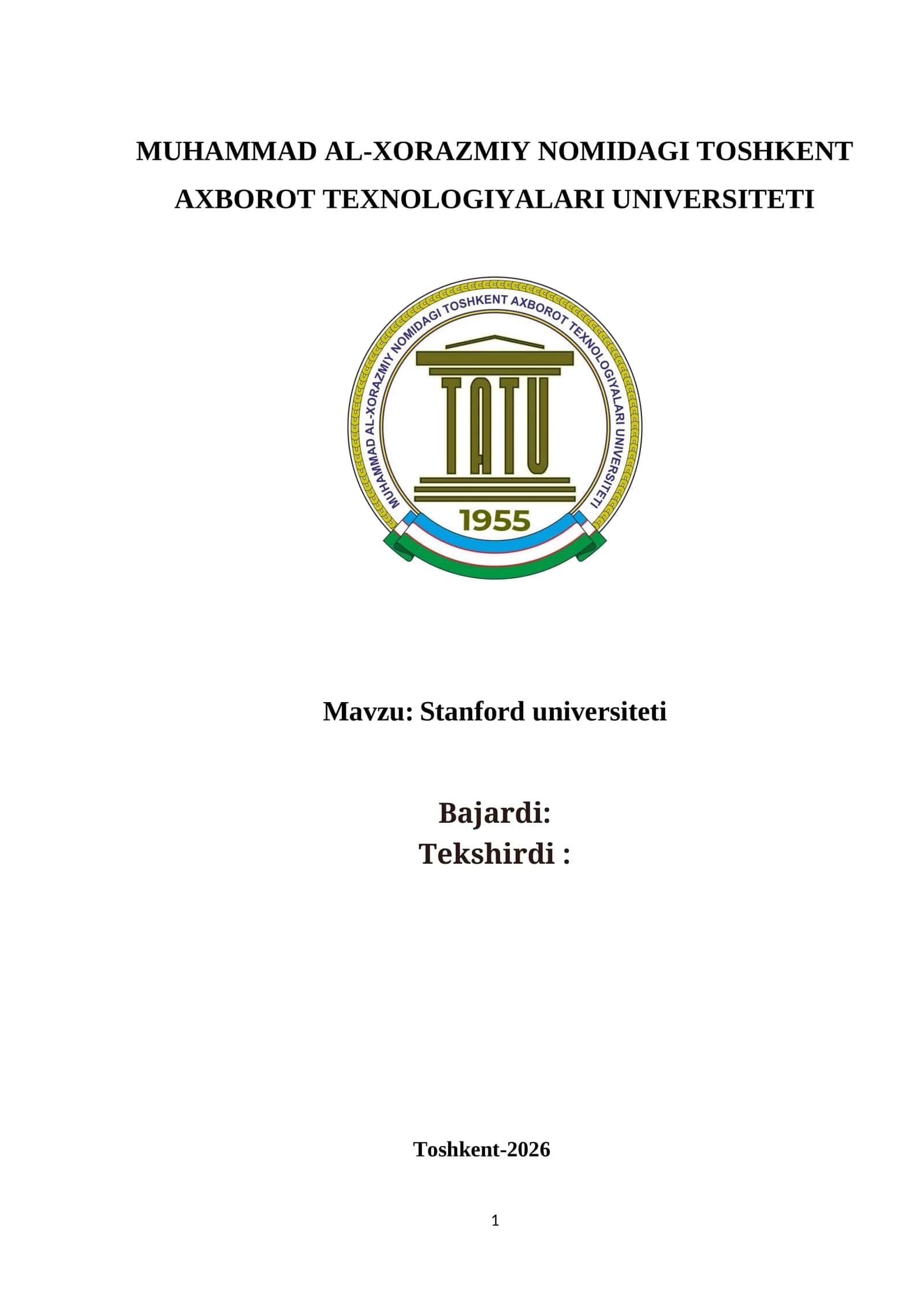 Stanford universiteti