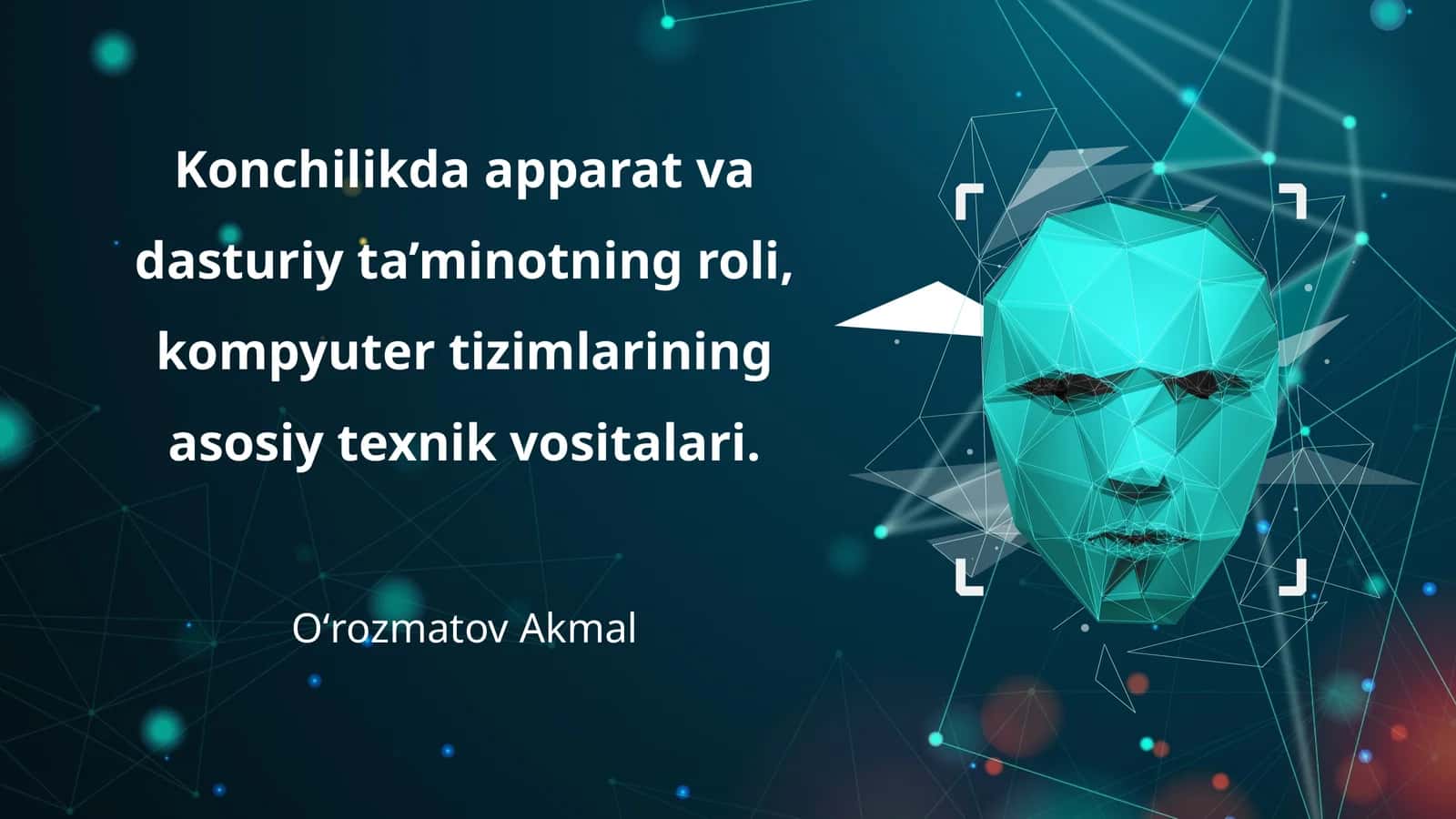 Konchilikda apparat va dasturiy ta’minotning roli, kompyuter tizimlarining asosiy texnik vositalari