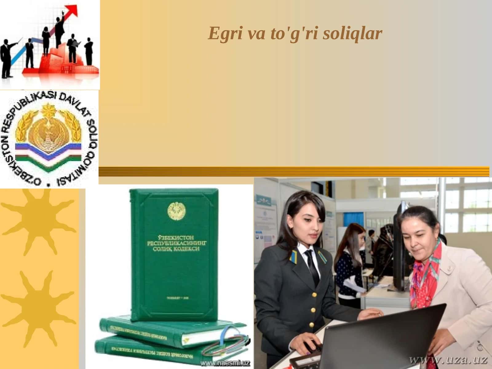 Egri va to'g'ri soliqlar