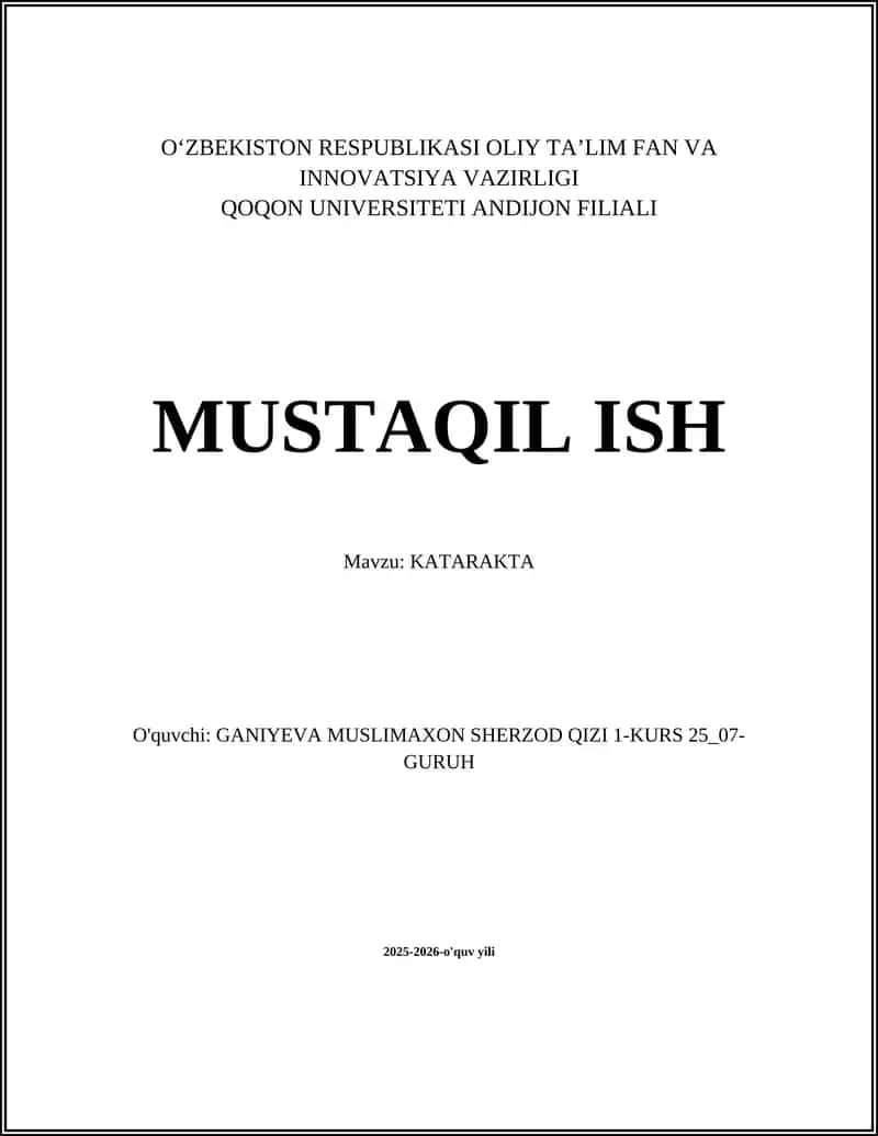 KATARAKTA