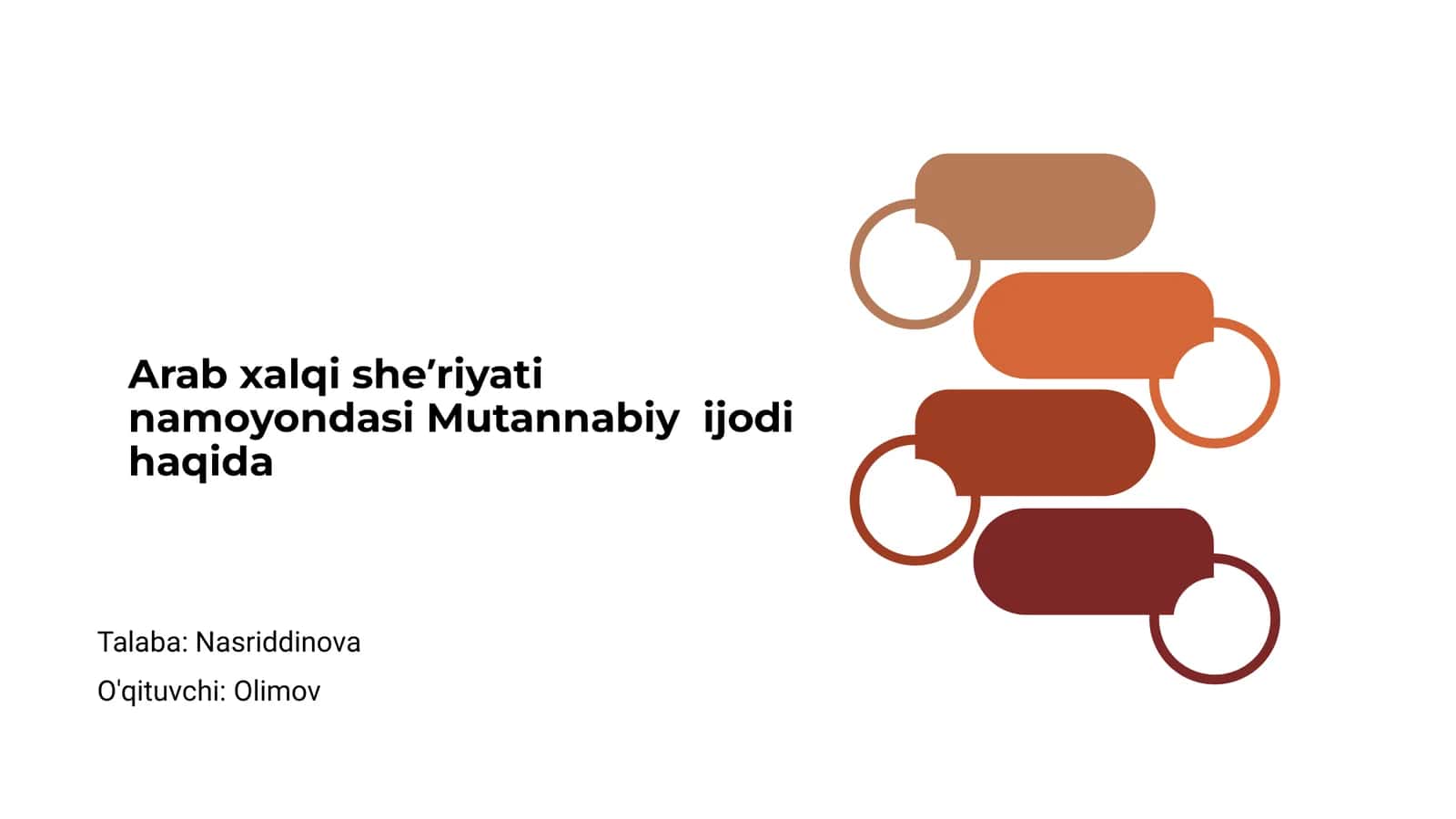 Mutannabiy – Arab sheʼriyati daho si