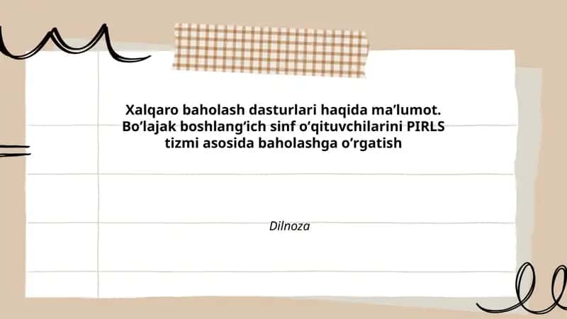 Xalqaro Baholash Dasturlari