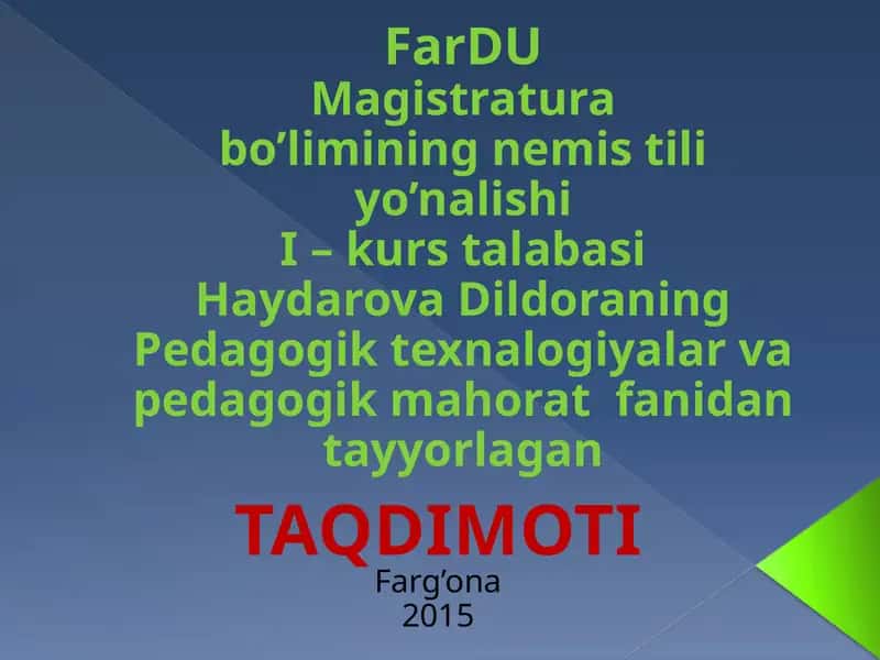O’yinli texnologiyalar va ularning funktsiyalari