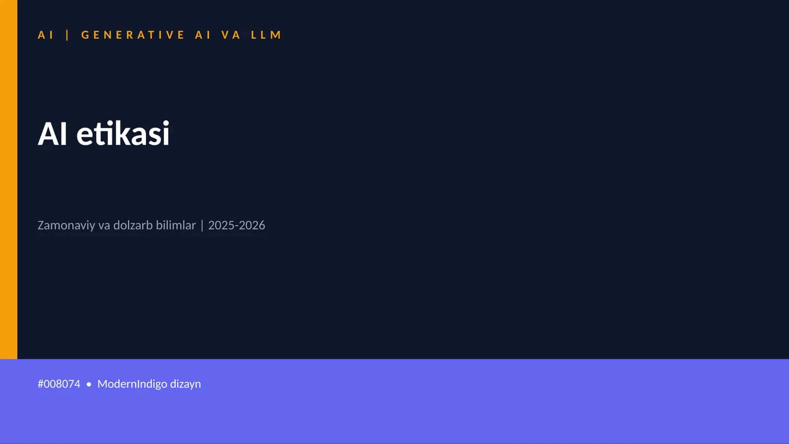 GENERATIVE AI VA LLM