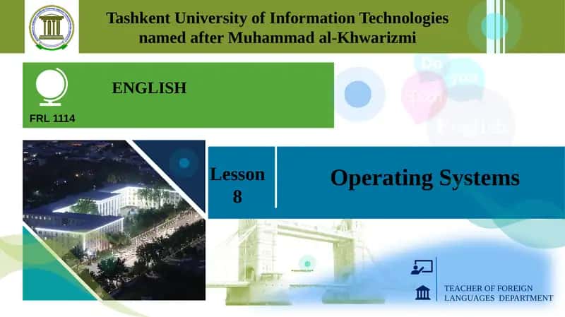 Operating Systems