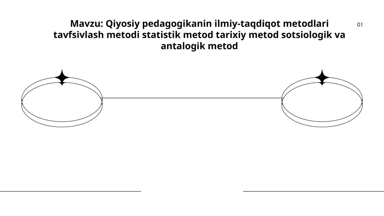 Qiyosiy pedagogikanin ilmiy-taqdiqot metodlari