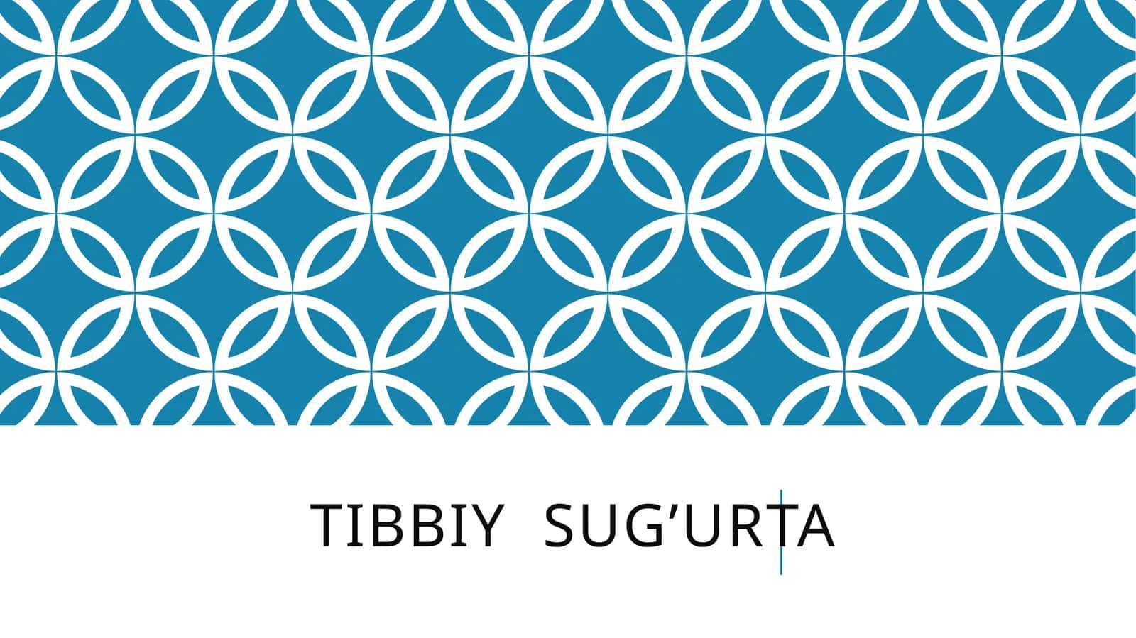 Tibbiy sug’urta