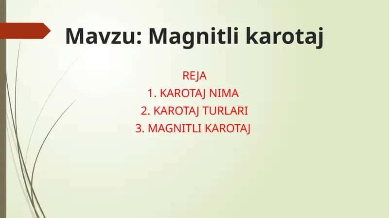 Magnitli karotaj