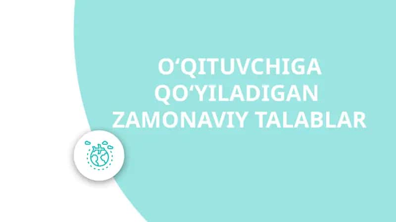 Zamonaviy talablar