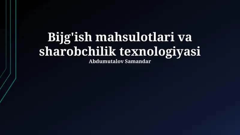 Vinochilik Texnologiyalarida Hosil Bo'ladigan Qo'shimcha Mahsulotlar