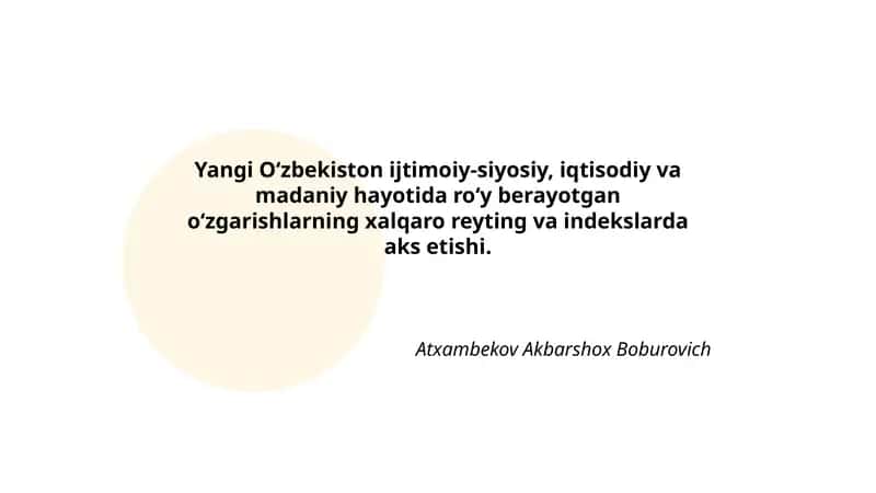 O‘zbekiston ijtimoiy-siyosiy, iqtisodiy va madaniy hayoti