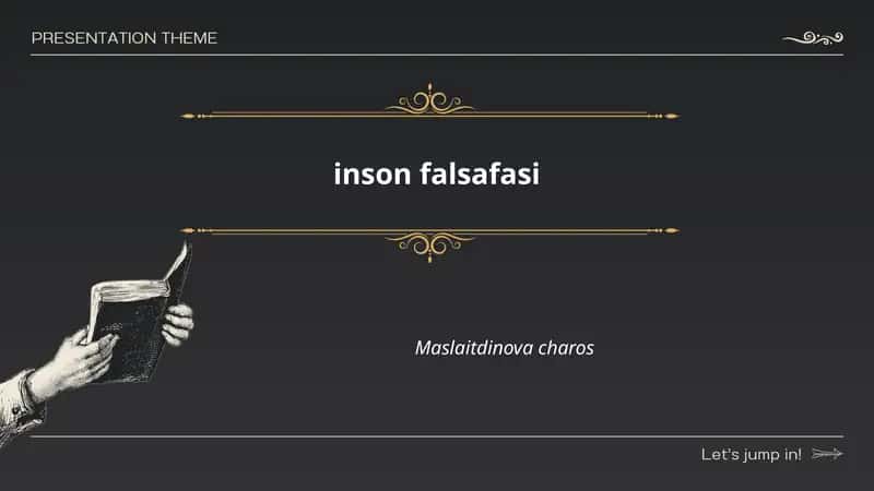 Inson falsafasi