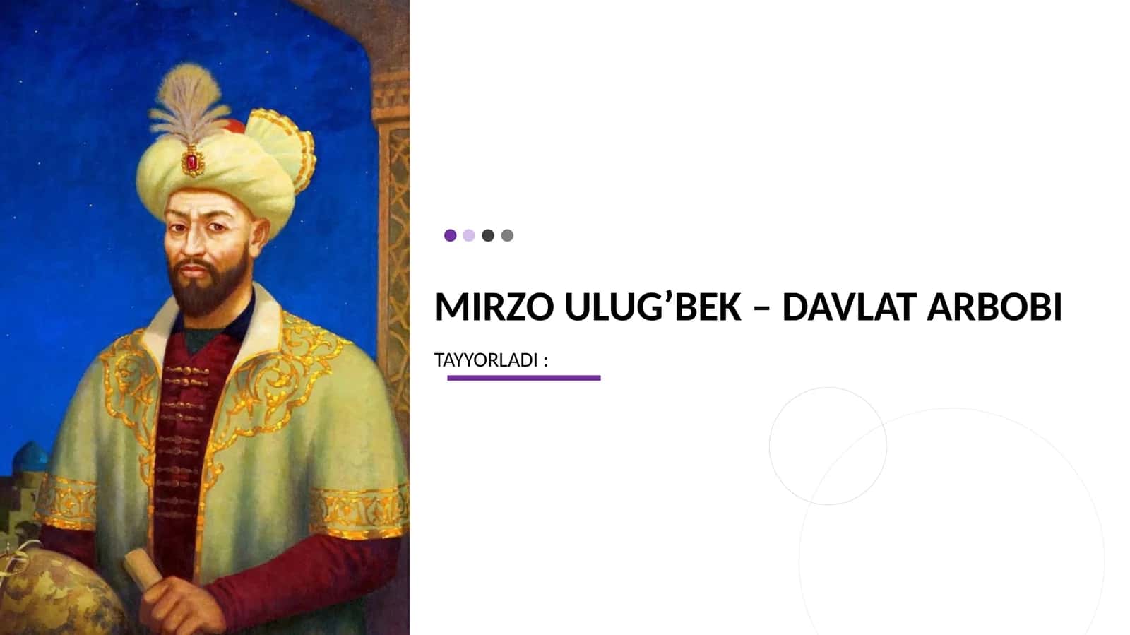 MirzoUlug’bek–davlatarbobi