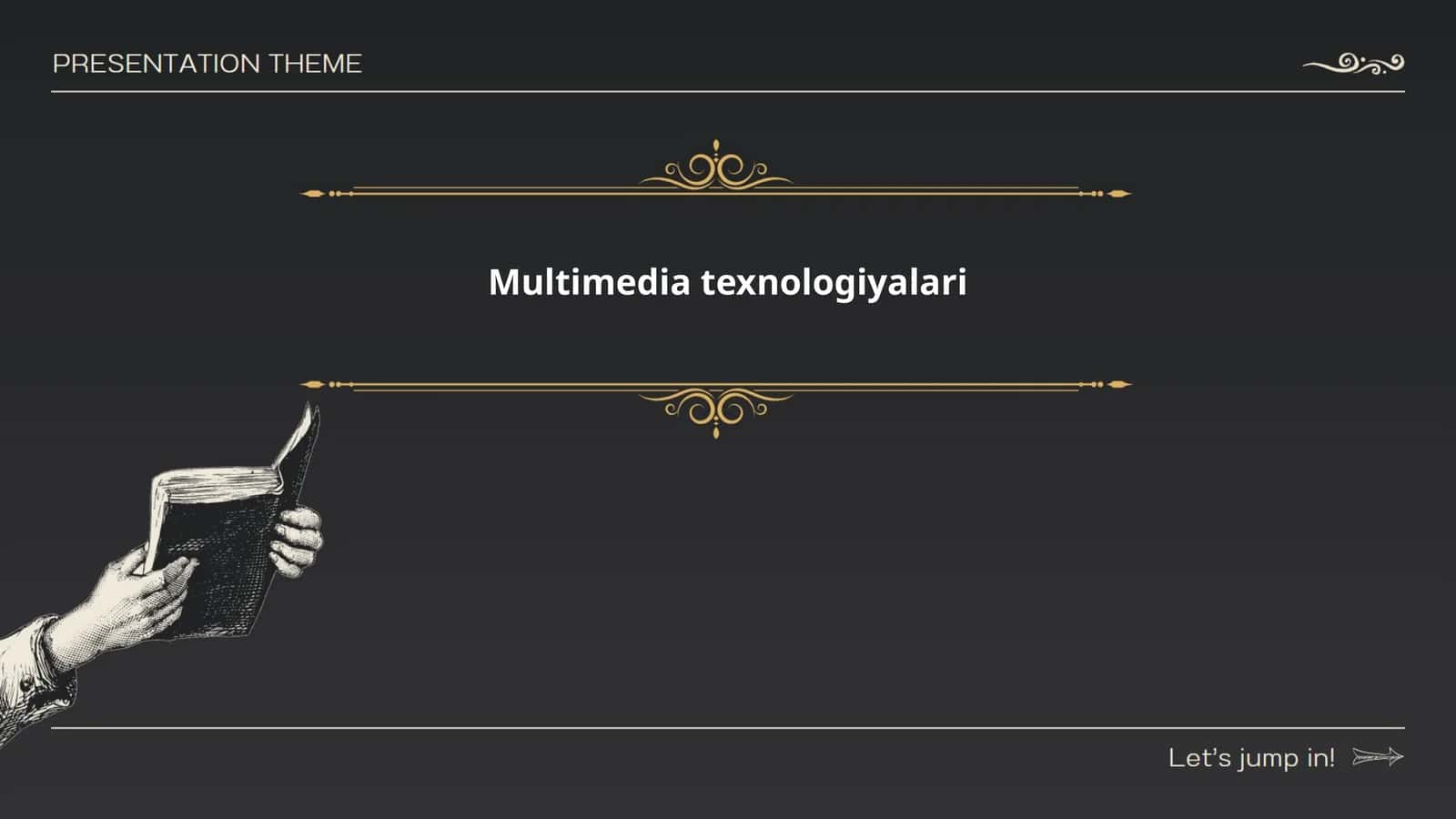 Multimedia texnologiyalari