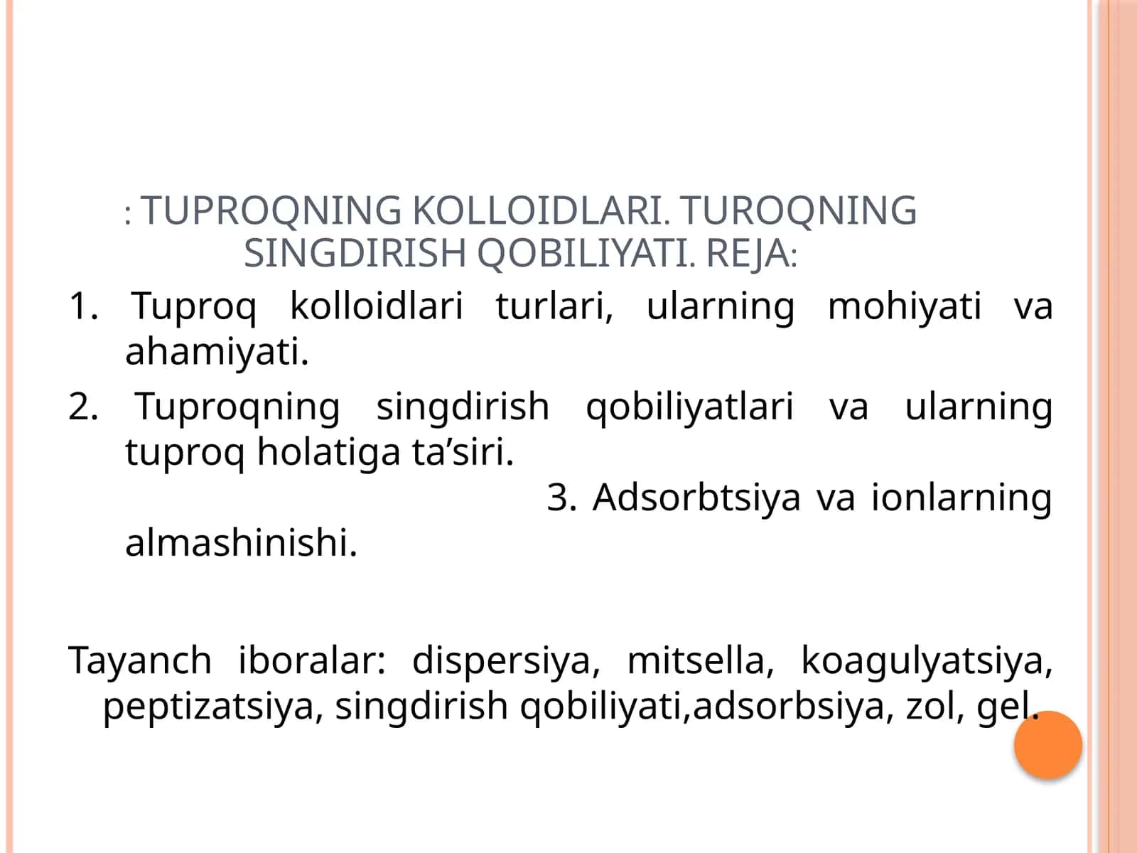 Tuproqning Kolloidlari
