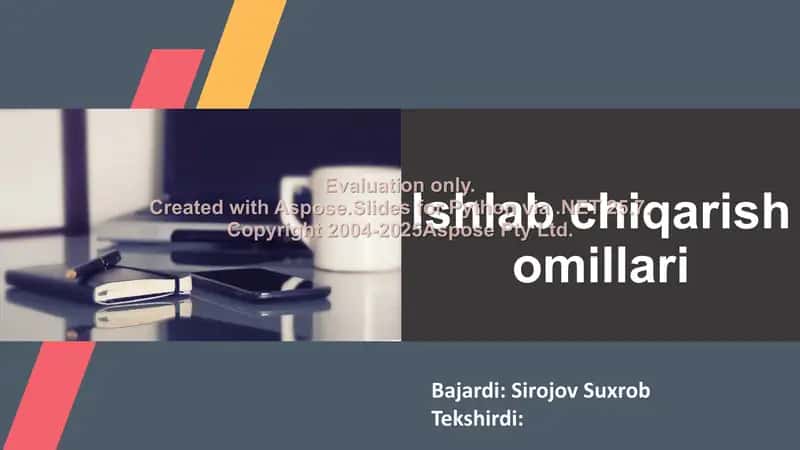 Ishlab chiqarish omillari