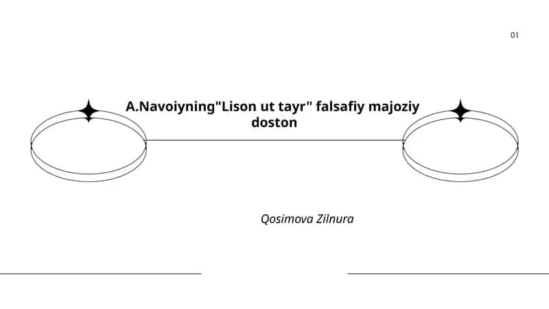 "Lison ut-Tayr" falsafiy majoziy doston