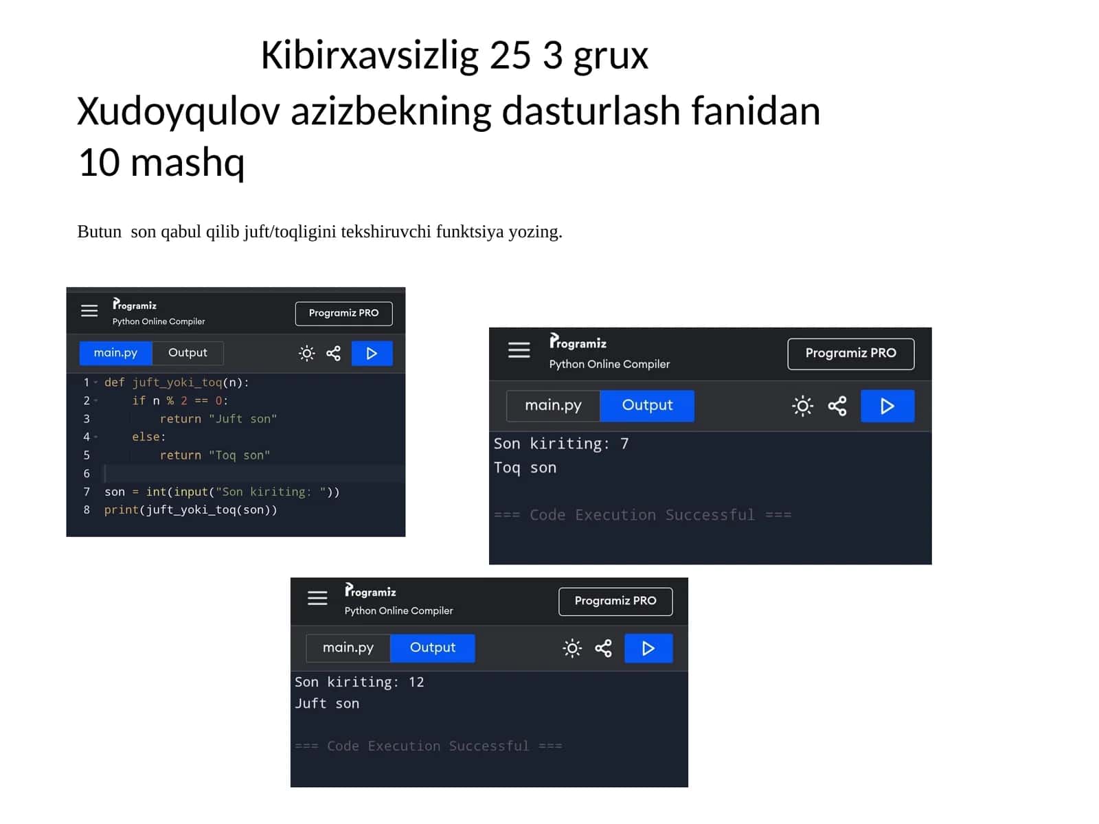Kiber xavsizligi