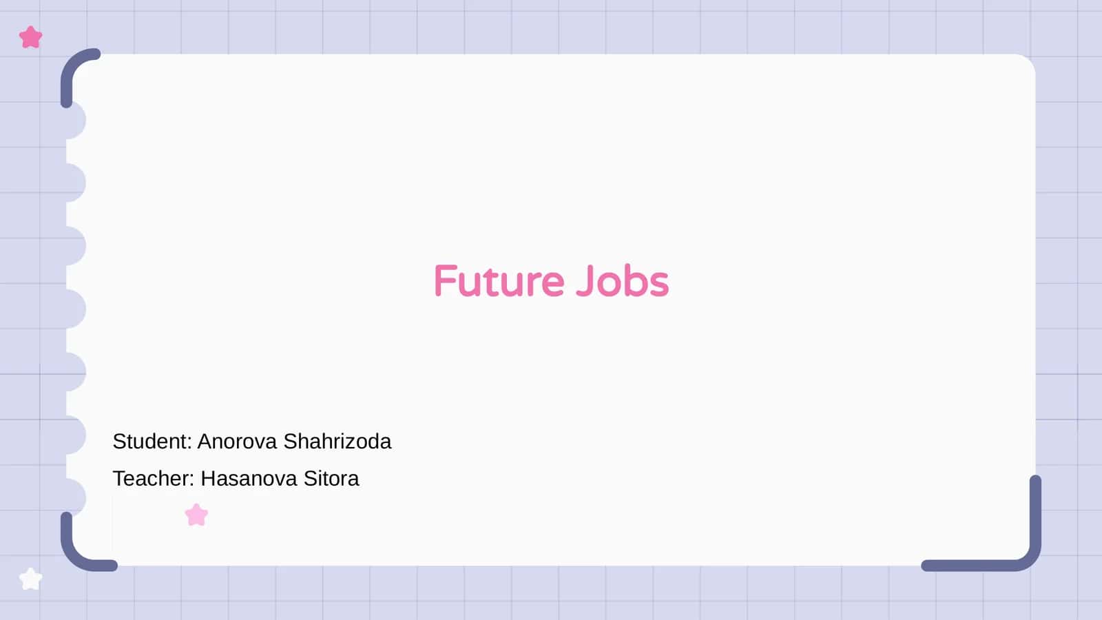 Future Jobs