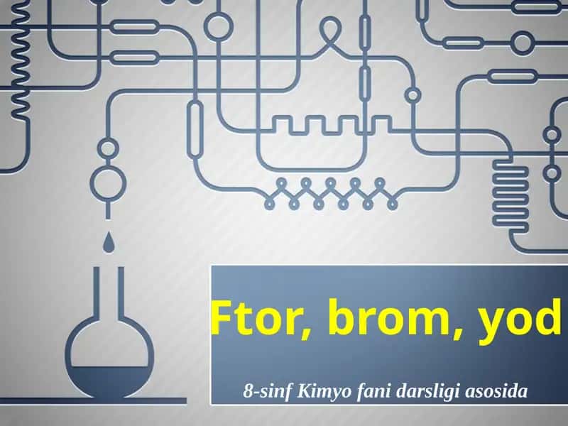 Kimyo fanidarsligi asosida