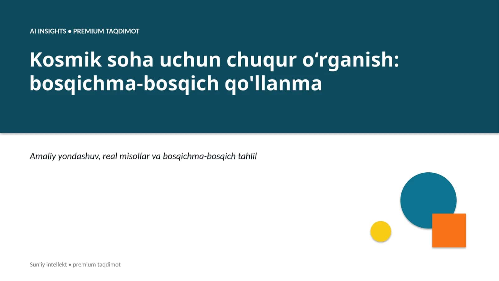 Premium Taqdimot
