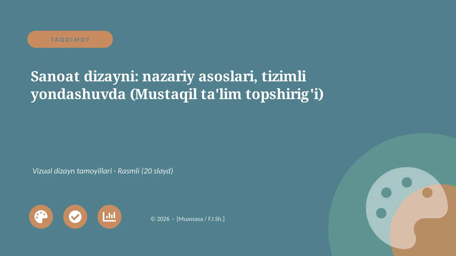Sanoat dizayni: nazariy asoslari, tizimli yondashuvda