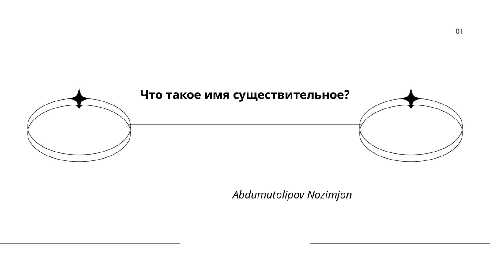 Имя существительное