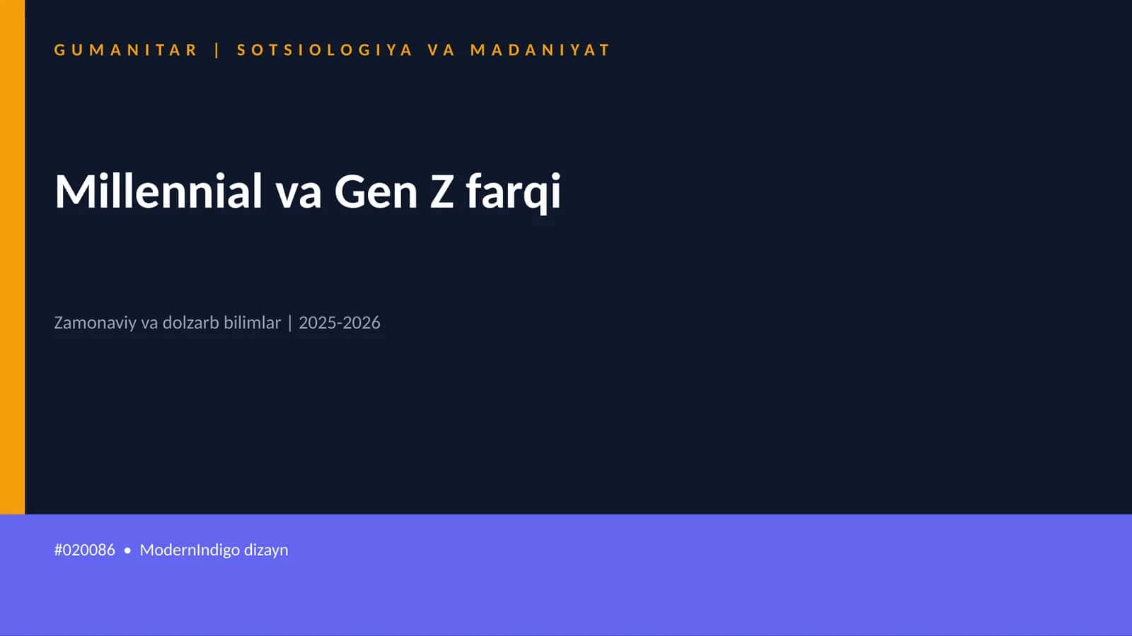 Millennial va Gen Z farqi