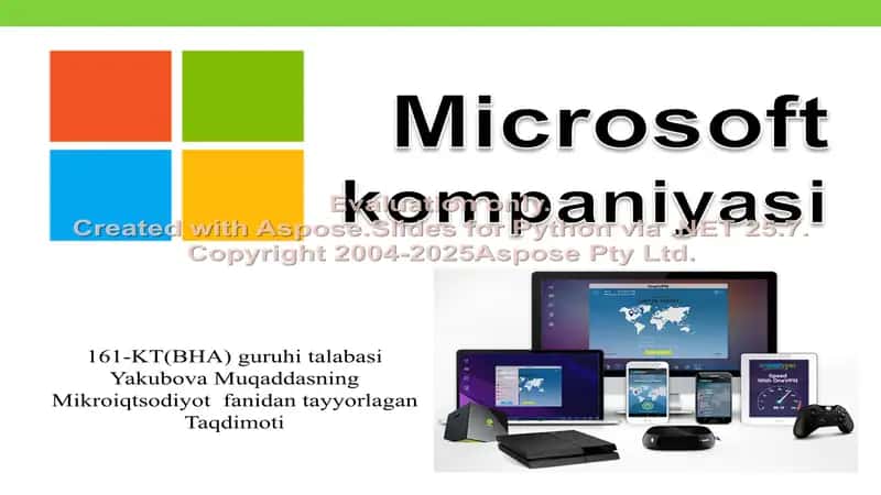 Microsoft kompaniyasi