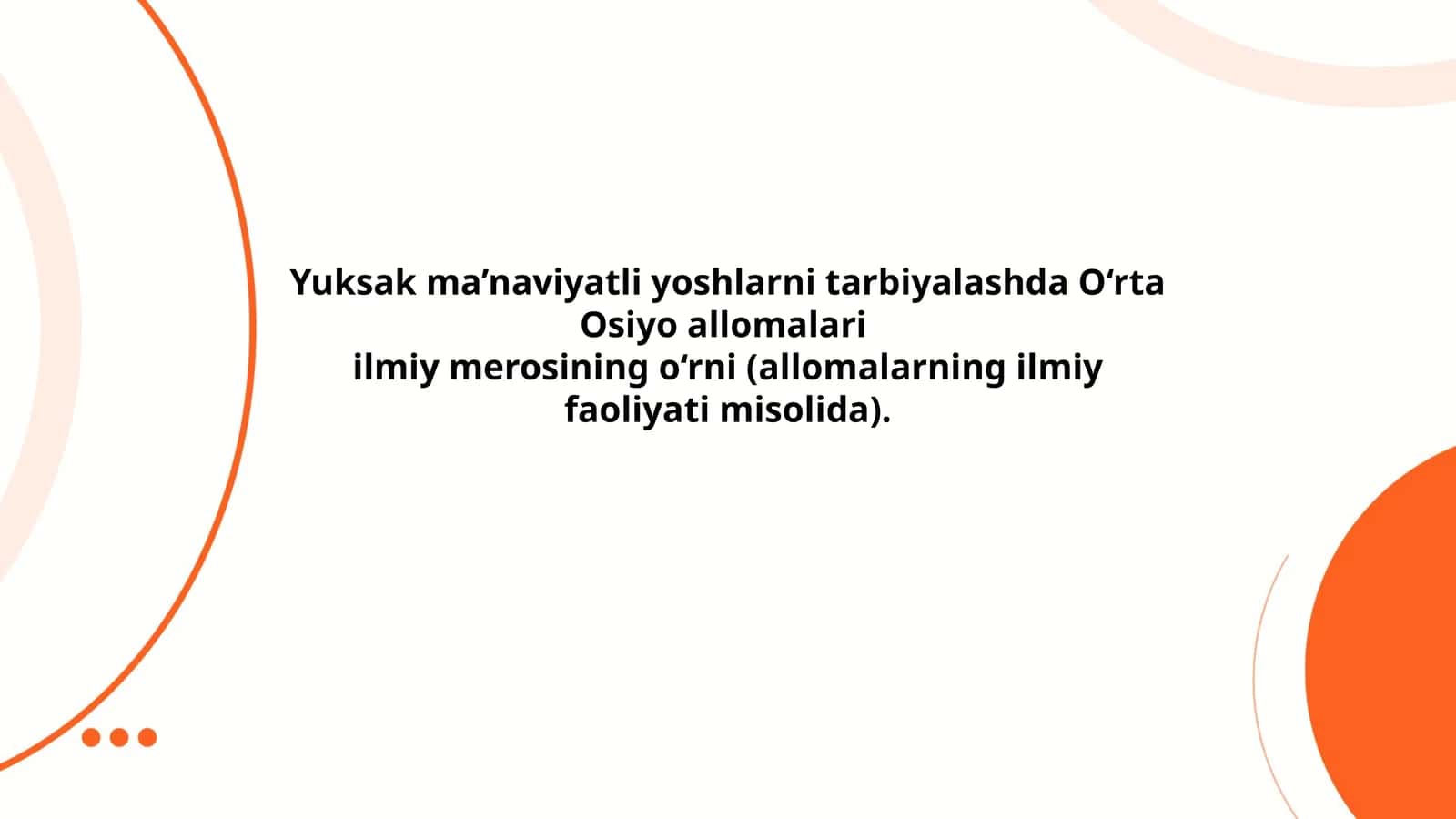 Al-Farg‘oniy va astronomiya ilmidagi o‘rni