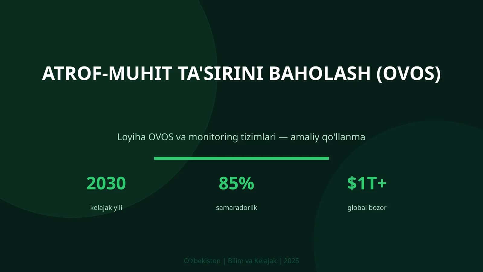 Atrof-muhit ta'sirini baholash (OVOS)