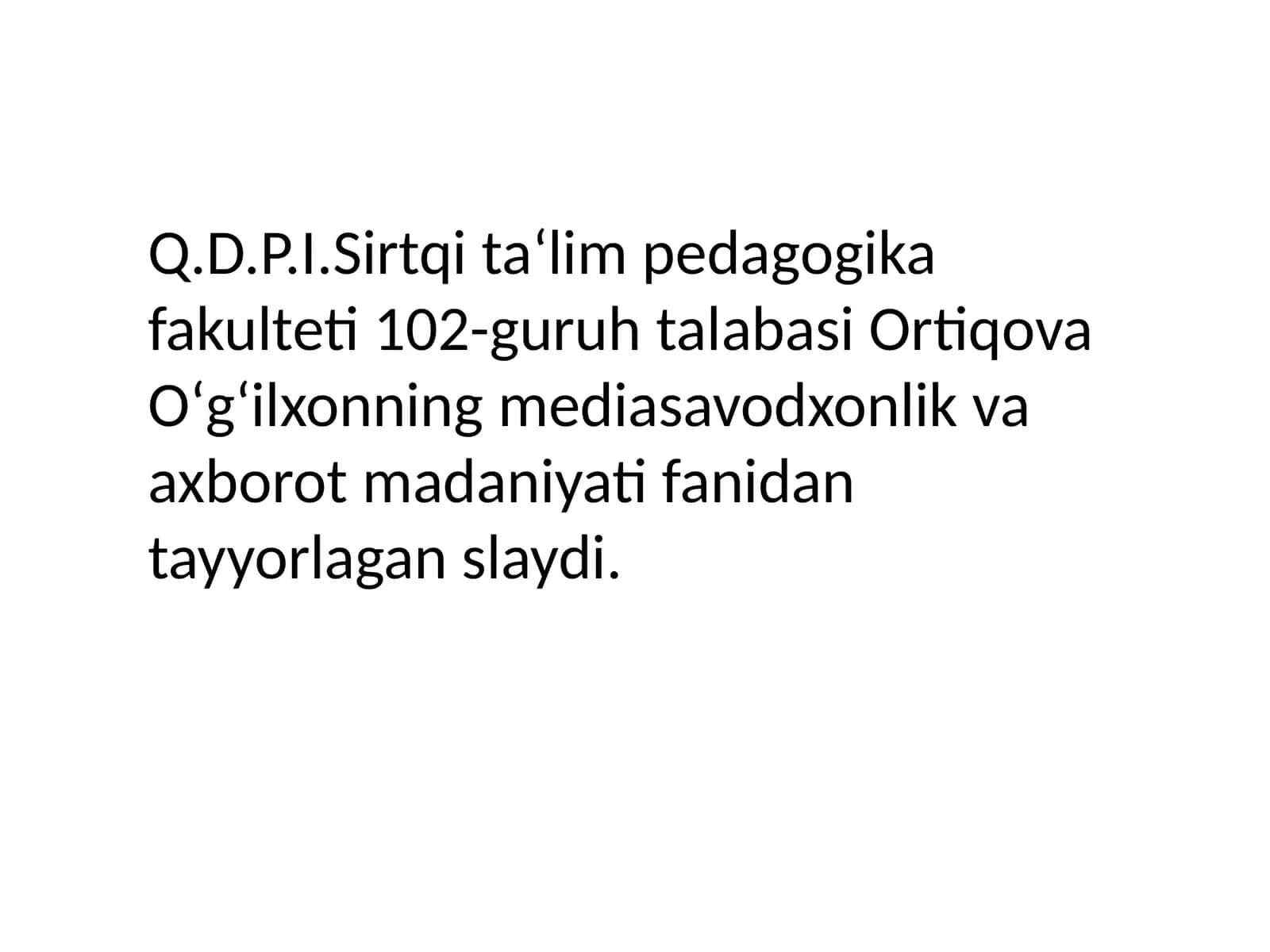 mediasavodxonlikvaaxborotmadaniyati